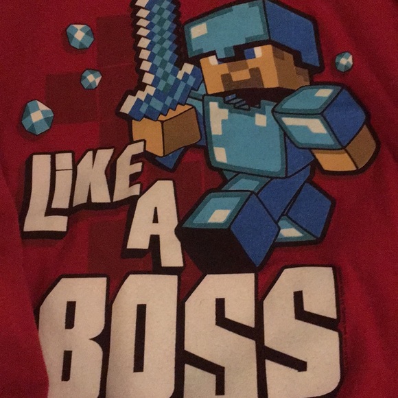 💥LAST CHANCE, PRICE FIRM💥 MINECRAFT Long Sleeve Tee - Picture 3 of 3